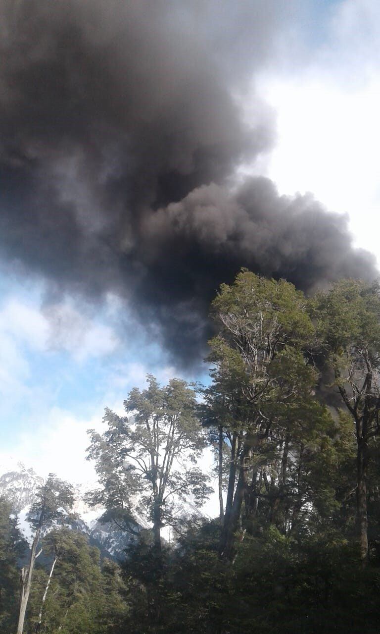 El accidente ocurrió en la ruta N°40 (web)