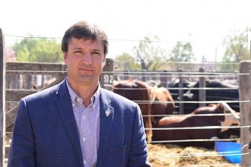 Lucas Elizalde, titular de la Sociedad Rural Salteña.