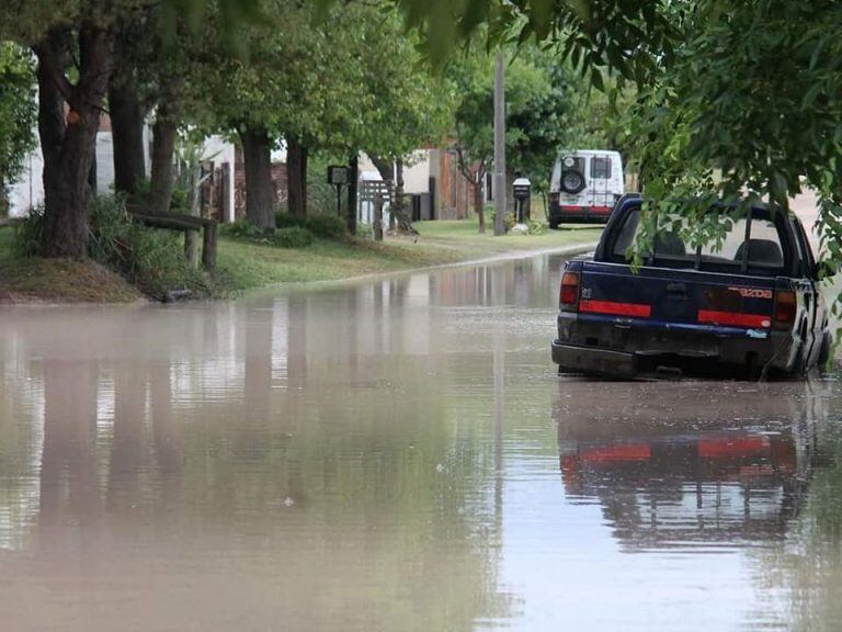 Temporal en Claromecó (Foto: facebook/radio comunidad calromecó)