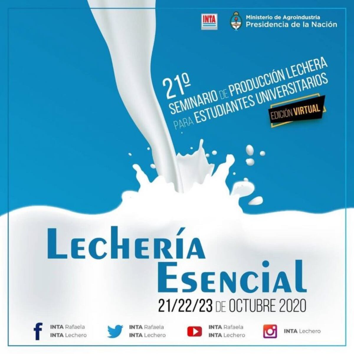 Este año, el seminario de lechería para universitarios será virtual