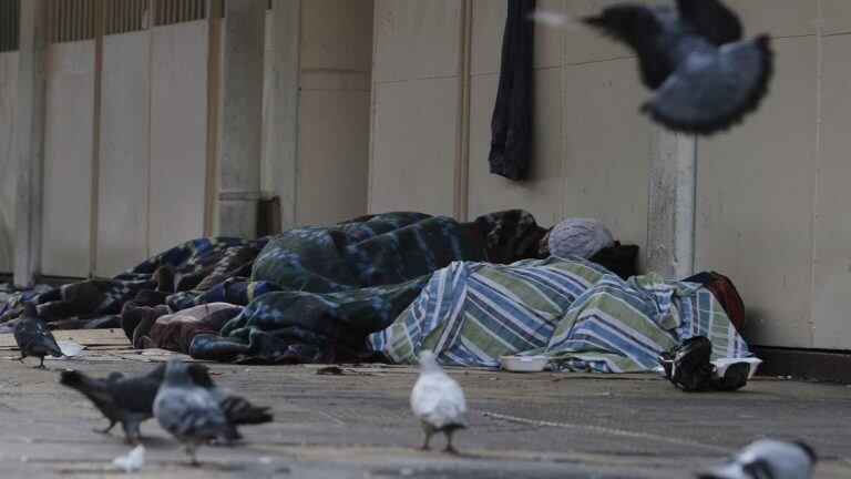 Ayuda a la ONG "Gente de la Calle", Chile.