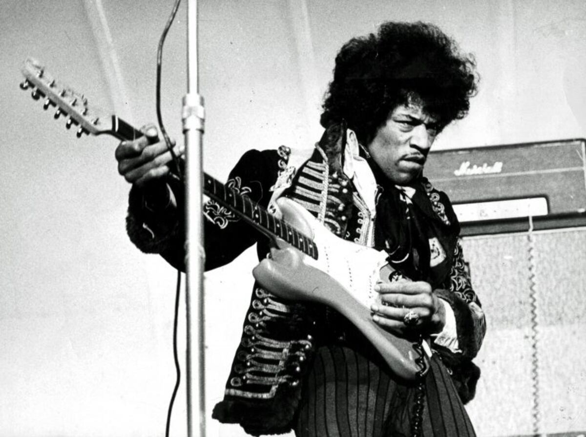 A 50 años de la muerte de Jimi Hendrix, el maestro de la guitarra