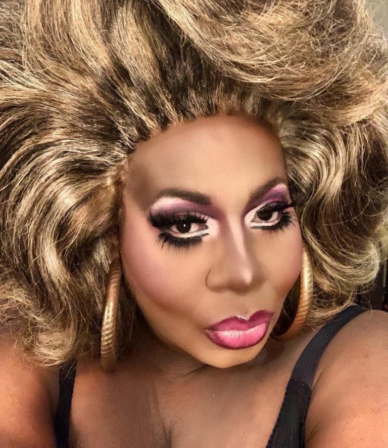 La drag queen Latrice Royale, quien podría interpretar a Úrsula, la villana der "La Sirenita" (Foto: Instagram)