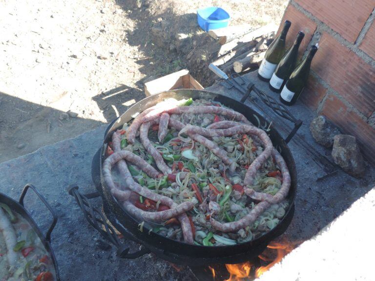 Fiesta Nacional de la comida al disco de arado.