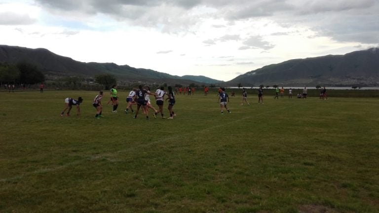 Cuadrangular de rugby femenino. (Romina Aguirre)