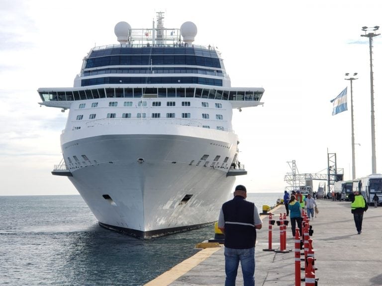 Crucero en Puerto Madryn.