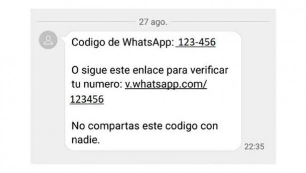 Estafa WhatsApp