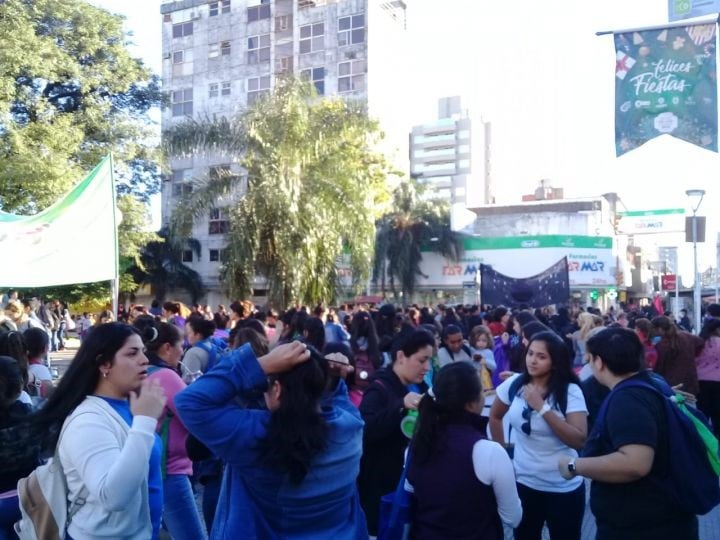 Marcha de Ni Una Menos Corrientes