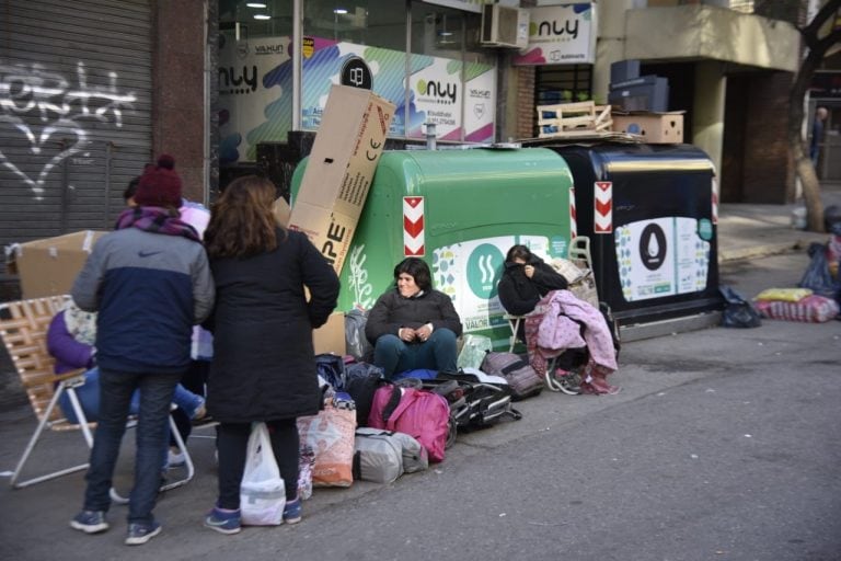 Levantaron el acampe piquetero en Córdoba.