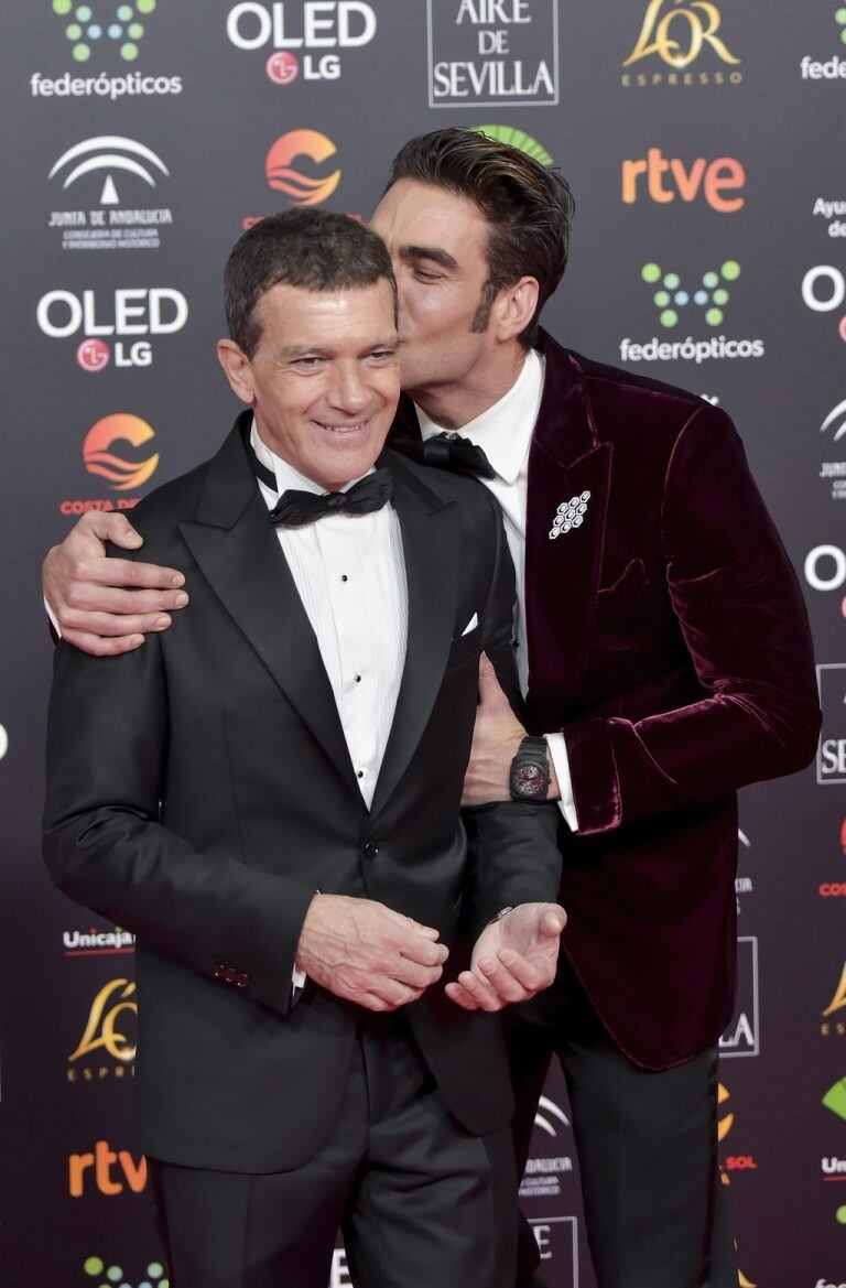 Antonio Banderas y Jon Kortajarena. (Web)