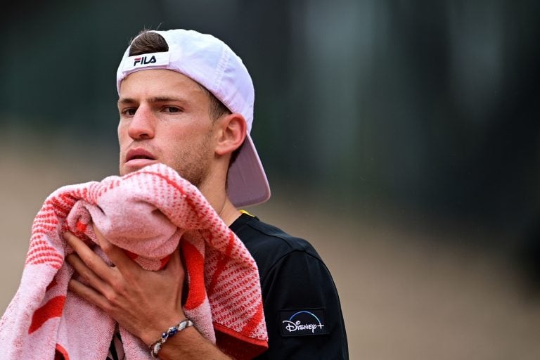 Diego Schwartzman. (AFP)