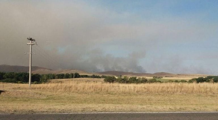 Incendio Sierra de la Ventana