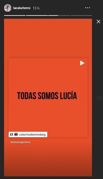 Las famosas se expresaron a través de las redes sociales en la nueva marcha de #NiUnaMenos