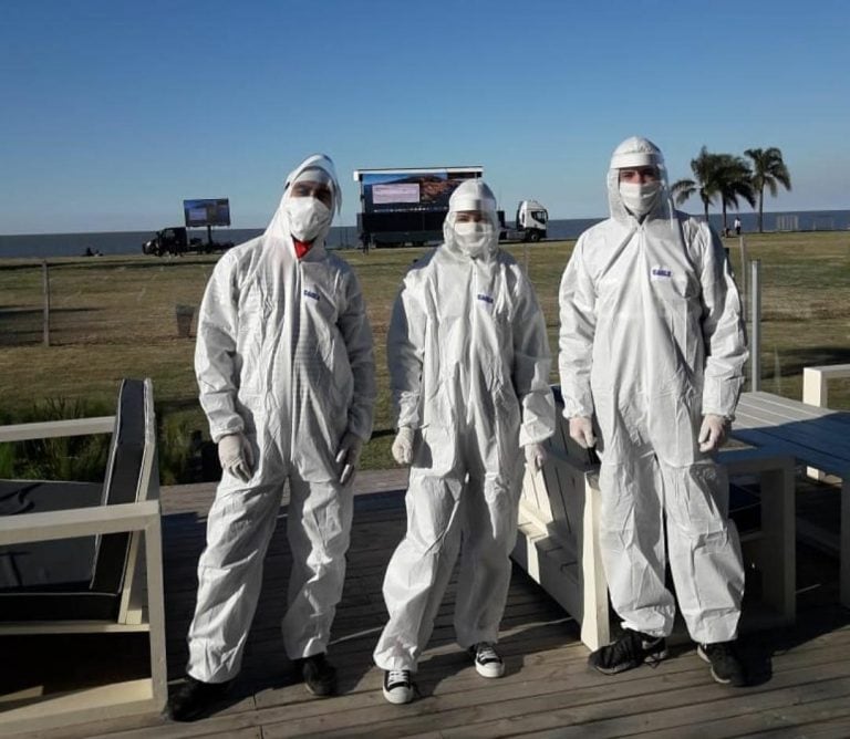 Bajo estrictos protocolos sanitarios, inauguran un autocine junto al río en San Isidro (Foto: Instagram)