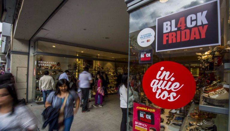 Los comercios incrementaron sus ventas tras la nueva edición del Salta Black Friday. (Web)