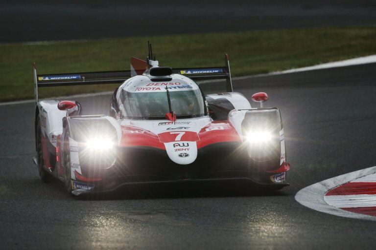 El Toyota TS050 Hybrid ganador en las 6 Horas de Fuji 2018, con el argentino y cordobés José María Pechito López, MIke Conway y Kamui Kobayashi.