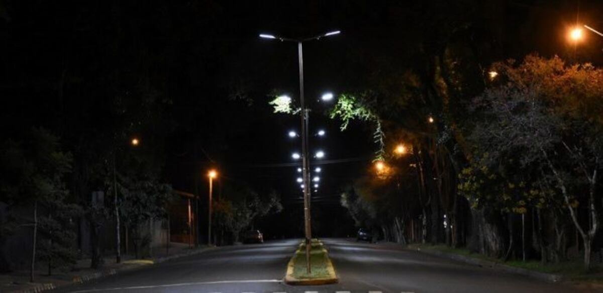 La municipalidad de Eldorado quiere colocar luminarias Led en toda la avenida San Martín