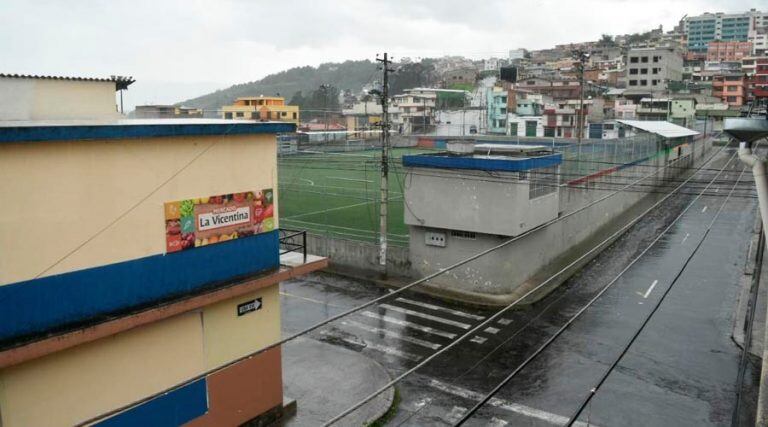 Otra vista desde el departamento en el que pasa la cuarentena (Facebook)