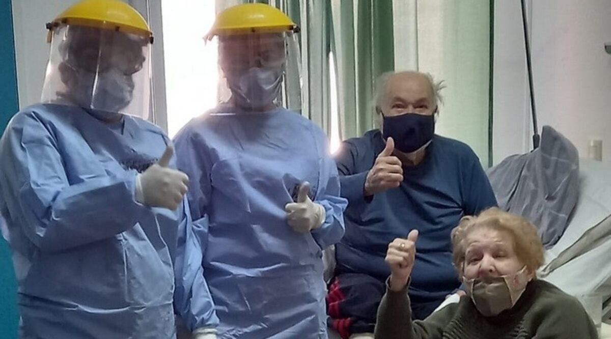 Esperanza en tiempos de pandemia: con 85 y 83 años superaron el coronavirus
