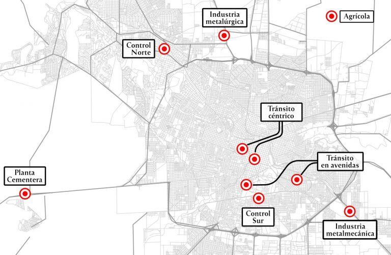 Contaminación vehicular en Córdoba. (Unciencia UNC)