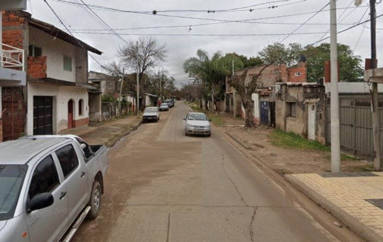 La vivienda donde fue encontrada muerta una nena de diez años.