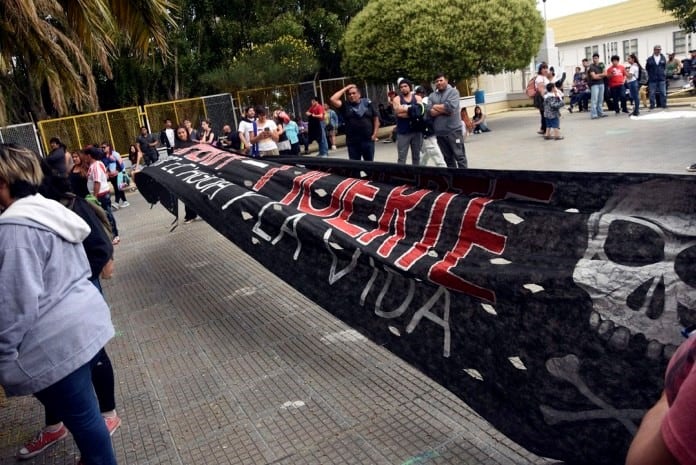 Marcha contra la megaminería