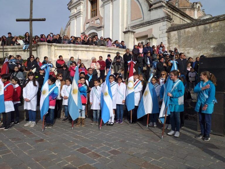 Celebración del Día de la Bandera en Alta Gracia