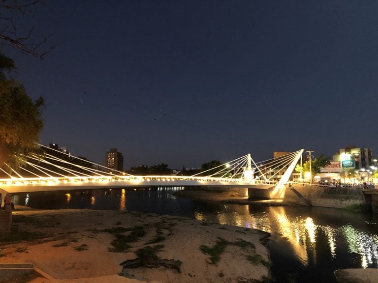 Se inauguró el nuevo Puente Peatonal "Centenario"