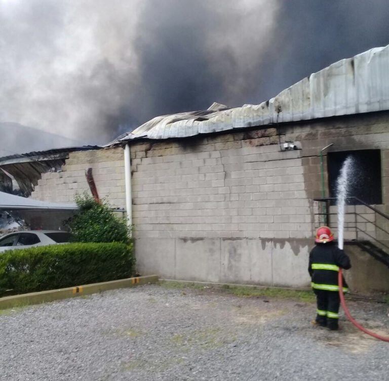 Incendio en Tortuguitas