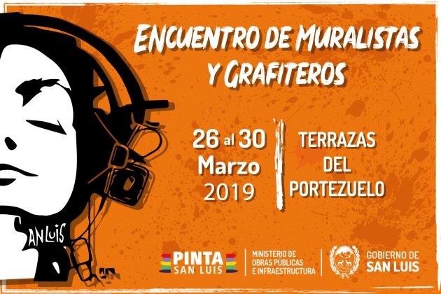 Encuentro de Muralistas y Grafiteros en San Luis.