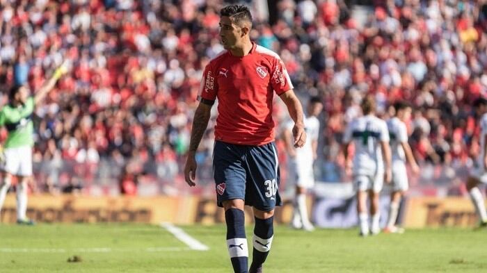 Gonzalo Verón, delantero de Independiente que también sonaba en Newell's. (@JuanchiEgido18)