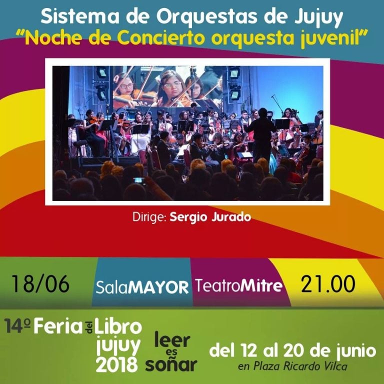 Orquesta Juvenil en Feria del Libro