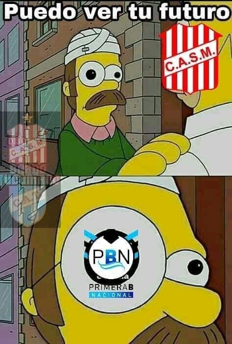 Memes por el descenso de San martín de Tucumán.