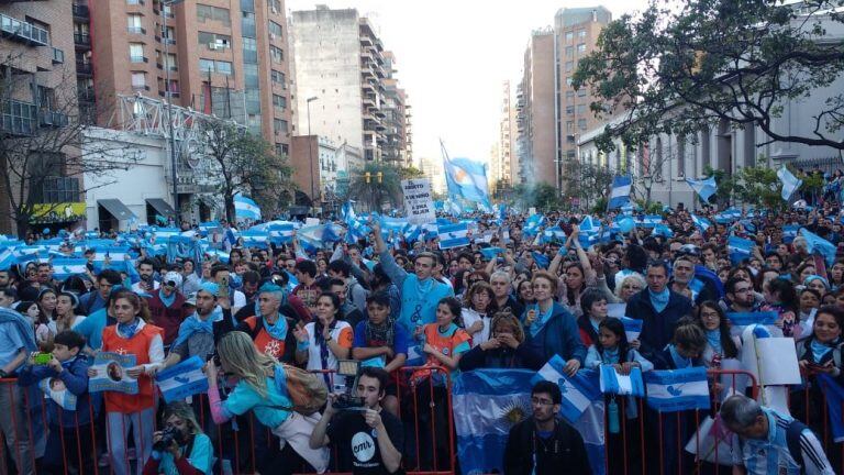 Marcha pro vida en Córdoba.