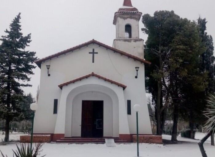 Parroquia Cristo Rey, en El Nihuil.