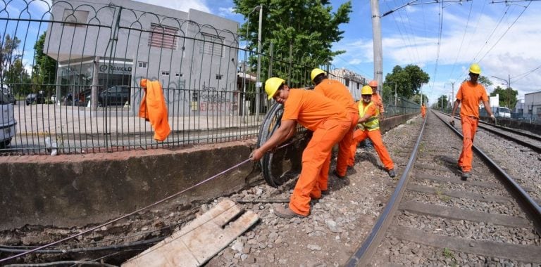 Obras en la Estación Tolosa.