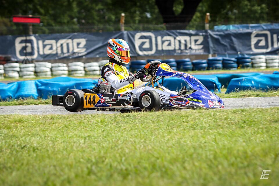 Fausto Arnaudo piloto karting Arroyito