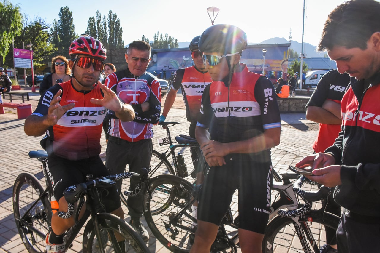 Vuelta de Mendoza 2023, septima etapa, el mendocino Mario Ovejero ganó la etapa reina en el Cristo Redentor.

Foto: Mariana Villa / Los Andes