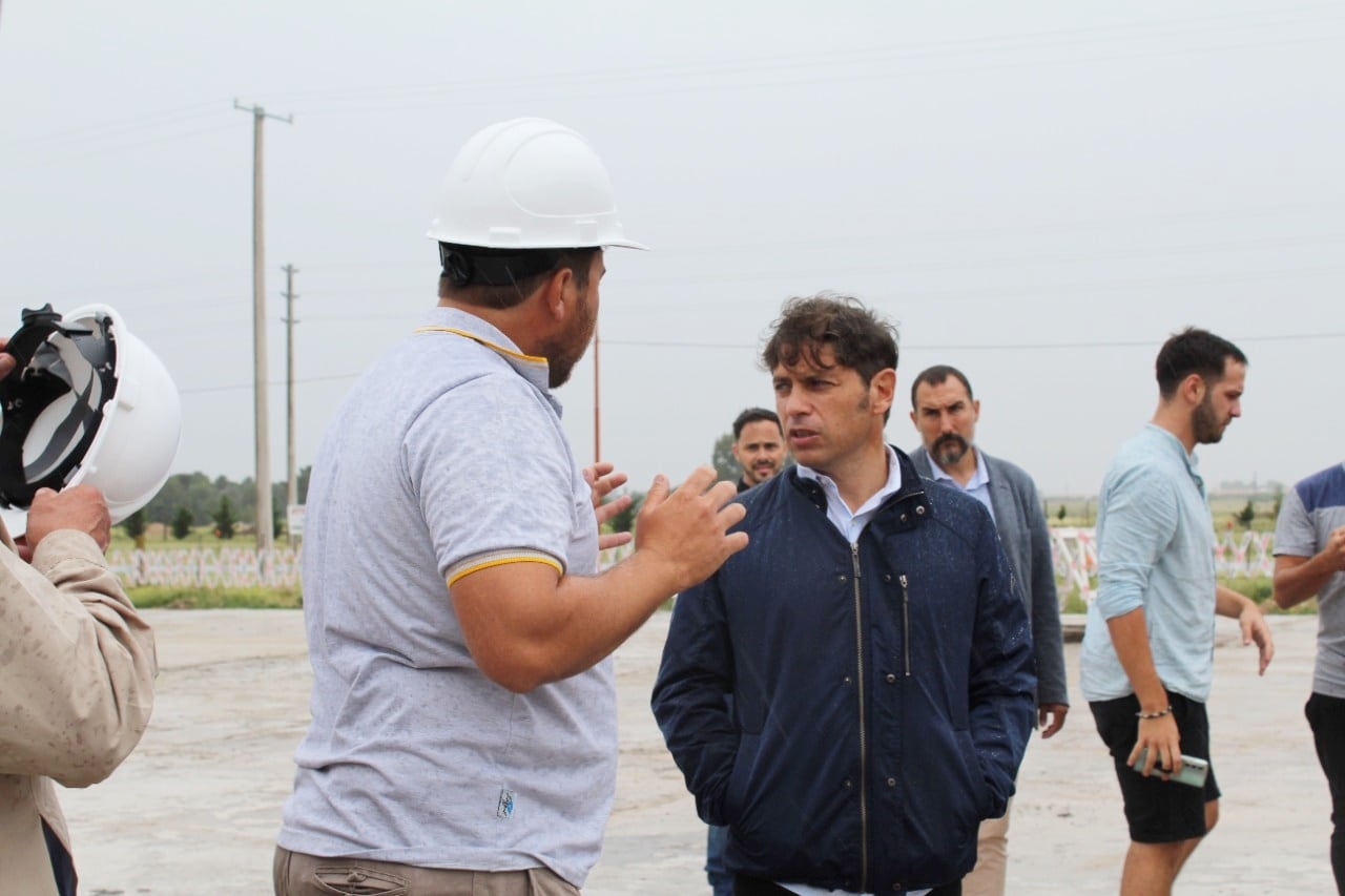 Axel Kicillof en Tres Arroyos