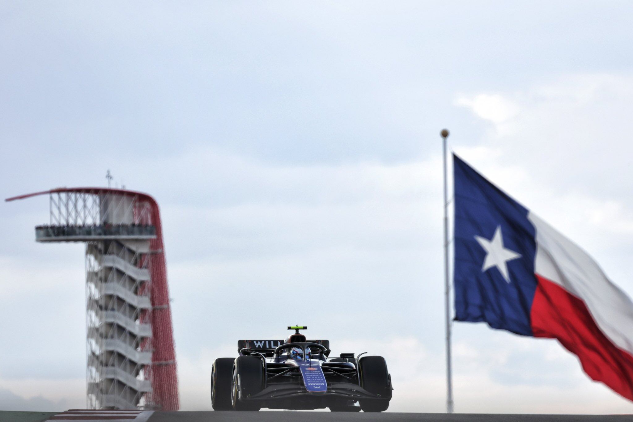 Franco Colapinto y una destacada carrera en el Gran Premio de Estados Unidos de la Fórmula 1. (@WilliamsRacing)