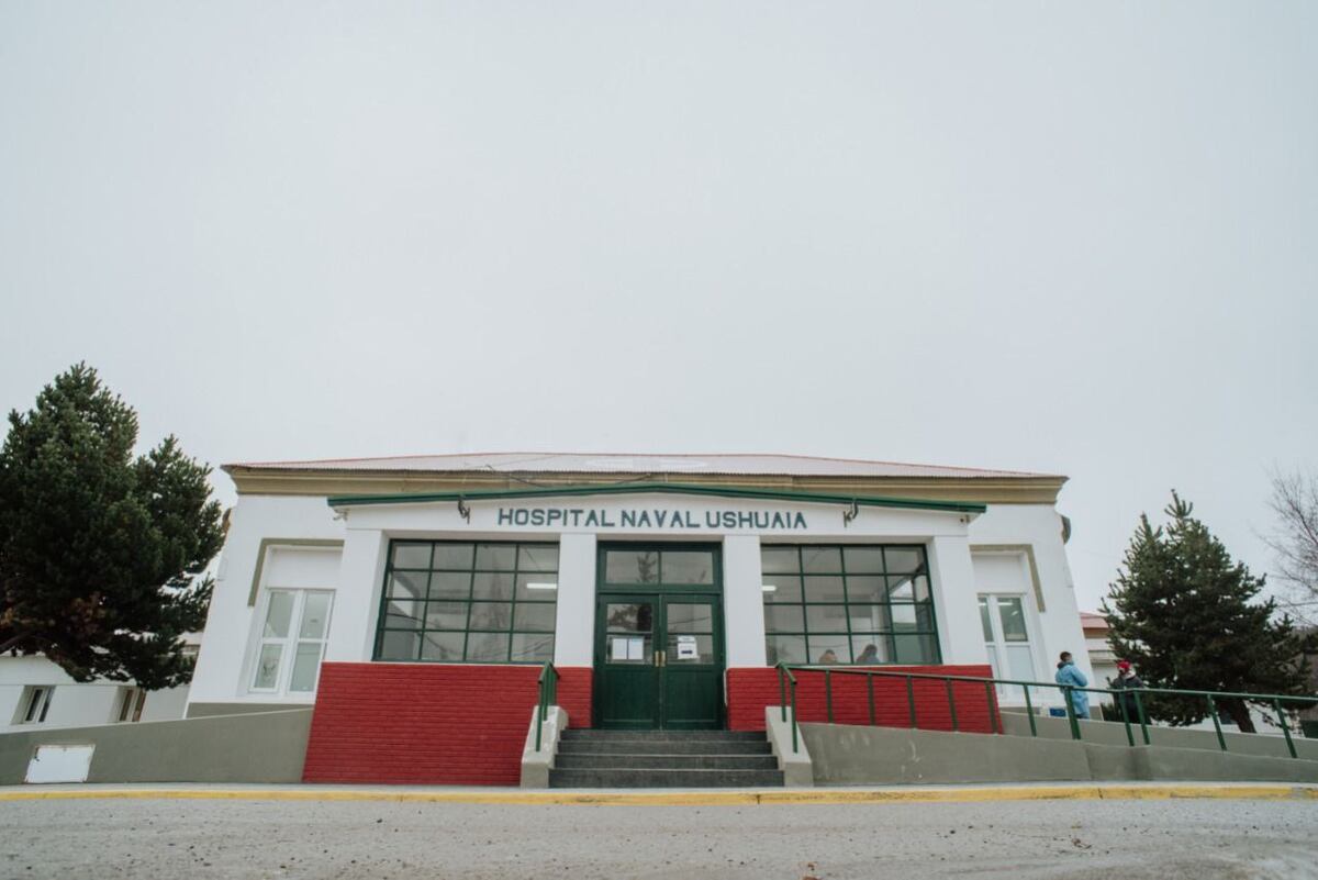 Nueva jornada de hisopados en el Hospital Naval Ushuaia