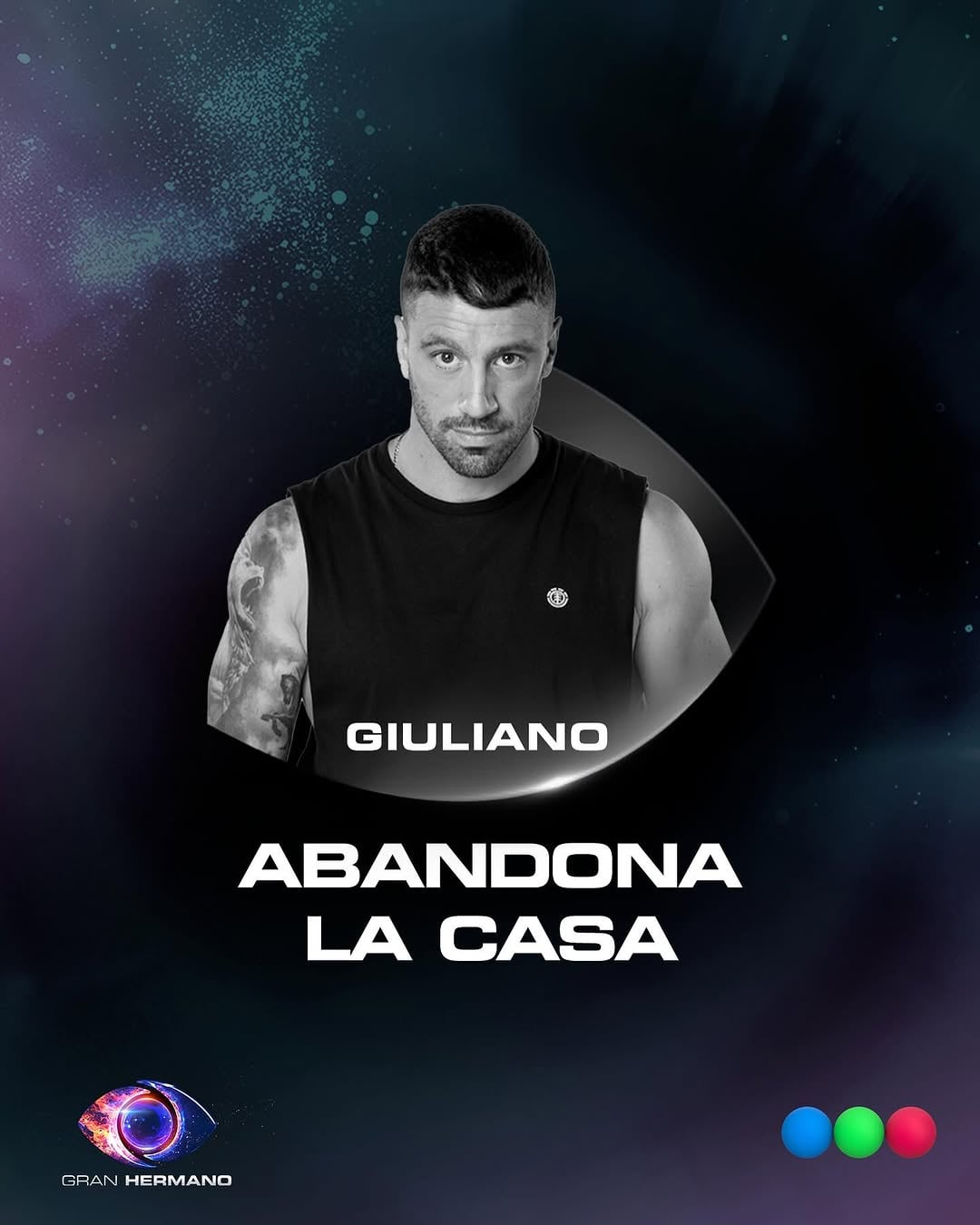 Giuliano es el nuevo eliminado de Gran Hermano 2025