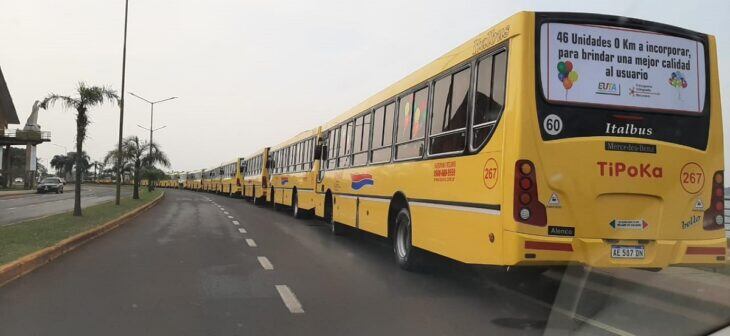 El Sistema Integrado de Transporte Misionero suma 46 unidades de colectivos.