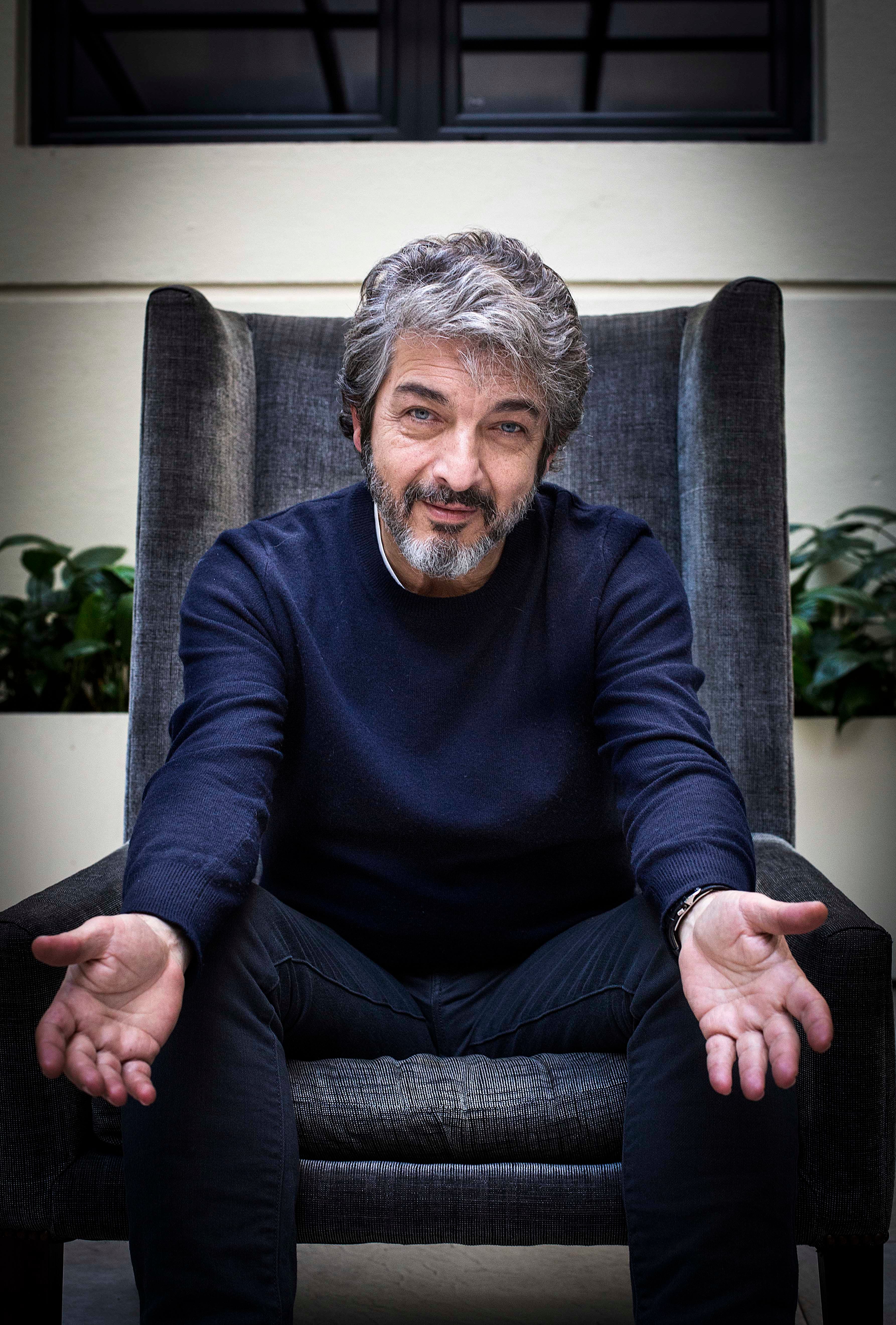 El actor Ricardo Darin para Rumbos 
Foto Vera Rosemberg / Rumbos