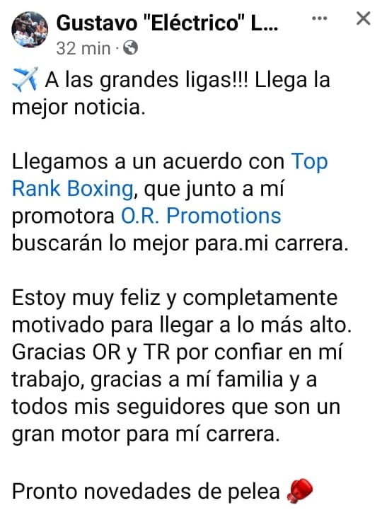 Tito Lemos y una carrera que despega: llegó a un acuerdo con la empresa de promoción más importante