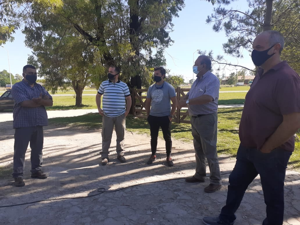 El Intendente Carlos Sánchez visitó Copetonas