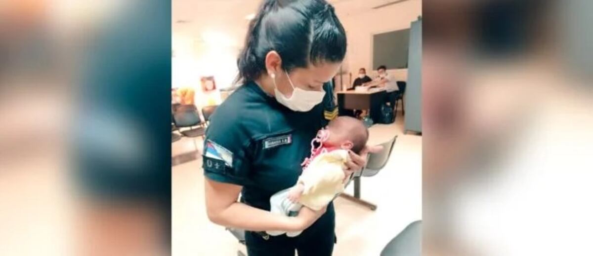Policías salvaron la vida de una recién nacida en Posadas
