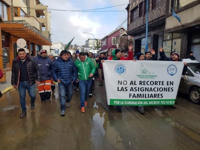 Marcha Asignación Familiar TDF