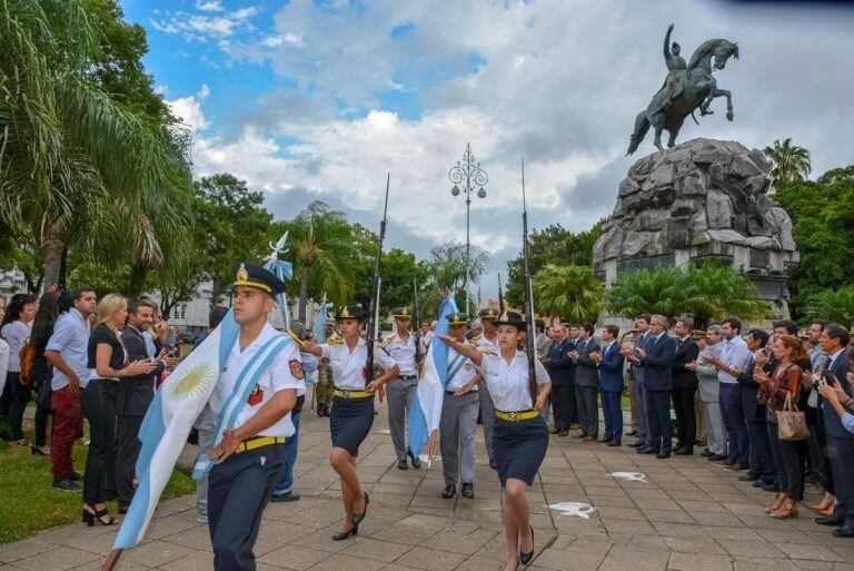 Homenaje al General San Martín a 241 años de su nacimiento