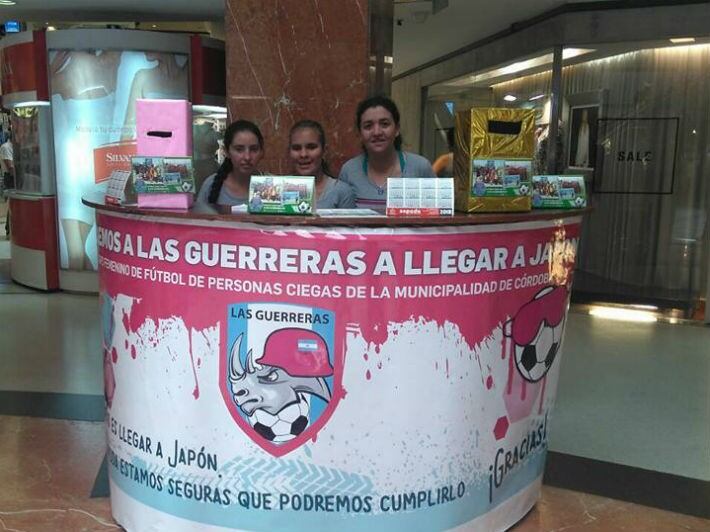 Las Guerreras, equipo femenino de fútbol para ciegos